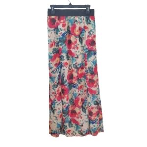 Socialite Floral Maxi Skirt